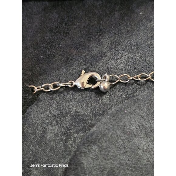 Rose Quartz Crystal Necklace & Earrings Set With Silver Chain & Clasp - Picture 8 of 10